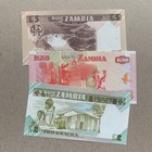 Eagle Note 3 Pcs Zambia Kwacha Banknote Paper Money Currency Colorful