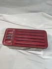 Vintage Hershey s Syrup Bus Tin Kitchen Canister 6 5inx3inx3in Used