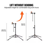 Bike Repair Stand  80 Lbs  Heavy-duty Steel Bicycle Repair Stand  Adjustable Hei