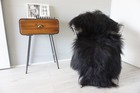 Genuine Rare Single Icelandic Sheepskin Rug   Natural Long Wool Rug   Sir72 Us