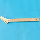 Maple Electric Guitar Neck  Maple Fingerboard  Beige Finish  22 Frets  24 75 