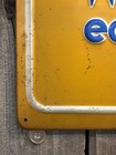 Vintage General Motors Gm Service Department Tin Embossed Welcome Sign