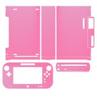 7 Colours Carbon Fiber Vinyl Cover Protector Skin Sticker For Nintendo Wii U
