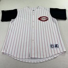 Vintage 90 s Cincinnati Reds Jersey Men s Xl White Mlb Baseball Starter Retro