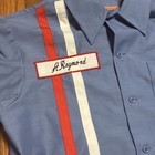 1980s-90 Vintage Greyhound Terminal Employee Shirt Medium 15-15 1 2 Long Sleeve