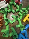 Lot Of 43 Vintage Playskool Pipeworks Replacement Connectors Pieces Read  lot  3