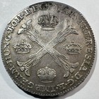 1769 Austrian Netherlands 1 Kronenthaler  Large Silver Crown Old Cleaning Nice 