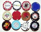 Lot Of 12 Collectible Casino Chips Vintage Las Vegas Texas Nevada Set