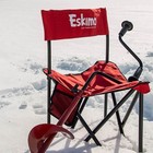 Eskimo 8 In Stainless Steel Ice Fishing Hand Powered Manual Auger Bit W  Handle