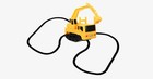 Original Inductive Truck Diecast Vehicle Magic Pen Draw Lines Induction Rail Car
