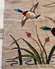 Wall Hanging Needlepoint Mccalls Mallards N Flight hang Ready 34x24 Ducks Hunt