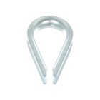 Wire Rope Thimbles - Zinc Plated - Multiple Sizes Available - Standard Duty