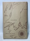 1940 Greenwich Connecticut Annual Report Art Deco Map Cover Cos Cob Riverside Ct
