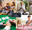 Automatic 2-deck Card Shuffler     Electric  Battery Operated  Us Version