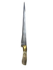 Antique Brass Barasinga Khanjar Damascus Stag Dagger Vintage Dirk Collectible