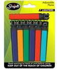 3-pack Scripto Lighter Views Lighters View Spark Adjustable Flame 7 Pack