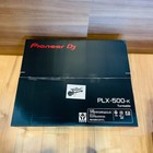 Pioneer Dj Plx-500-k Direct Drive Turntable Genuine Product W slip Mat Cover