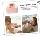 Usb Baby Wet Wipes Warmer Dispenser 3 Temperature Modes Diaper Wipe Warmer Pink