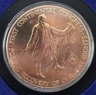 1974 American Revolution Bicentennial Medal First Congress - John Adams  m19