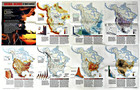     1998-7 July Natural Hazards Of North America  National Geographic Map - A1