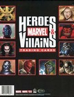 Marvel Heroes   Villains Trading Card Album   Binder With Promo Card P3