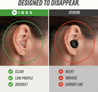 Vibes High Fidelity Concert Ear Plugs     Reusable Noise Reducing Ear Plugs