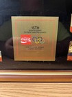 Coca Cola 15th Anniversary Olympic Winter Games Collectors Series Pin Set Framed