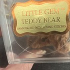 Handcrafted Little Gem Teddy Bear Plush Stuffed Animal Fully Jointed