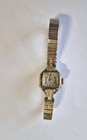 Working Vintage Ladies Watch Louis Swiss 17 Jewels Art Deco Gold Filled 10k Rgp 
