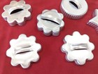 Aluminum Vintage Variety Cookie Cutters Lot Of 13 Bells Stars Flower Heart