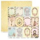 Victorian Home 8 x8  Scrapbook Pad Scrapboys Paper - 12 Sheets   Bonus Cutouts