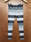 Girl s  urban Smalls  Striped Leggings With Heart On Knees Size 10 Pristine Nwot