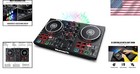 Compact Usb Dj Controller Set With Party Lights - Serato   Algoriddim Compatible