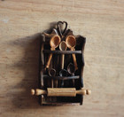 Dolls House Miniature 1 12th Scale Spoon Rack Ooak By Artist Pigeonoak