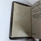 Ww2  may The Lord Be With You  Steel Plated Breast Pocket Bible Soldier 