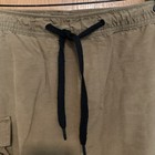 Aeropostale Mens Utility Cargo Pants Drawstring Waist legs Brown Size 2xl