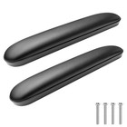 Premium Wheelchair Armrest Pads - Comfortable Replacement Accessories  Black  1
