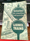 1951 Lionel Trains Instructions For Assembling And Operating Booklet  Plus Plans