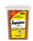 New 3 Pack Temptations Tasty Chicken Flavor Crunchy   Soft Cat Treats  30 Oz
