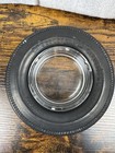 Vintage B f  Goodrich Silvertown 4 Ply Tire Ashtray With Glass Insert