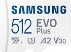 Authentic Samsung - Evo Plus 512gb Microsdxc Uhs-i Memory Card With Adapter