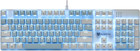 Mechanical Gaming Keyboard Full Size 104 Keys Us Layout Wired Keyboard Blue Swit