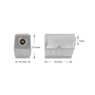 Yushi Ultrasonic Transducer Angle Beam Probe 2mhz 8x9mm 45 60 70 Ut Testing