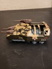 1989 Kenner Mega Force   Tar Traks Armored Transport   Very Nice Triax Army  