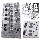 New Complete Cylinder Head With Valves   Full Gasket Kit For Kubota Rtv900 D902