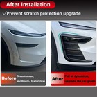 Tesla Model Y Juniper 2025-2026 Front Fog Light Cover Trim Frame
