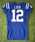 Andrew Luck Indianapolis Colts 2012 Team Issued Authentic Football Game Jersey