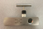 1 2  Npt 316ss Multiport Needle Valve Noshok  10k Psi  Usa Made Free Shipping