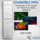 New Original Samsung White Solar Cell Smart Tv Voice Remote Control Tm2661h