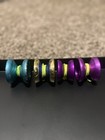 Recrev Yoyos    Purple    Blue W  Splash Nueae Purple Frequency Wave Powder Blue